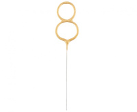 #ZOF Złota cyfra 8 (zimny ogień)