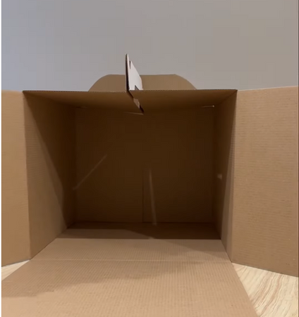 Mocne pudełko na tort 28x28x25 cm z rączką