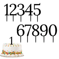 Topper na tort CYFRA WZ. LORA